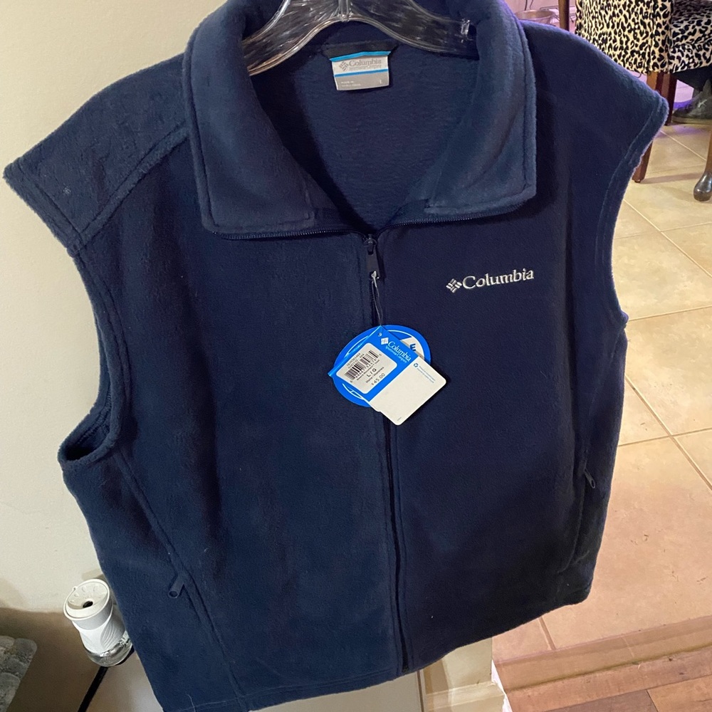Men’s Large Columbia Navy Vest